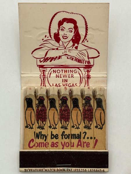 "The Sands" Vintage Feature Matchbook