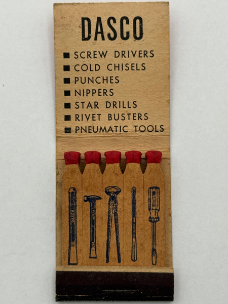 "Dasco" Vintage Feature Matchbook