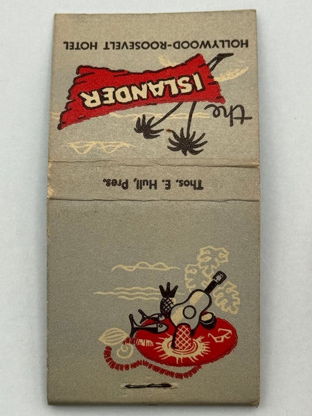 "The Islander / Roosevelt Hotel" Vintage Feature Matchbook