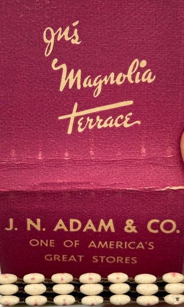 "J. N. Adam & Co" Vintage Feature Matchbook