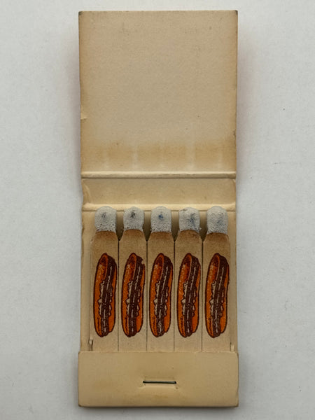 "Genie’s Wienies" Coney Island, NY Vintage Feature Matchbook