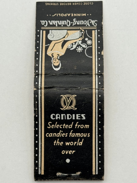 "The Young-Quinlan Co." Minneapolis, MN Vintage Feature Matchbook