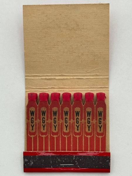 "WGY Radio" Vintage Feature Matchbook