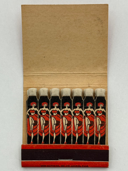 "Jim’s Roaring 20’s / The Gilded Cage" Vintage Feature Matchbook