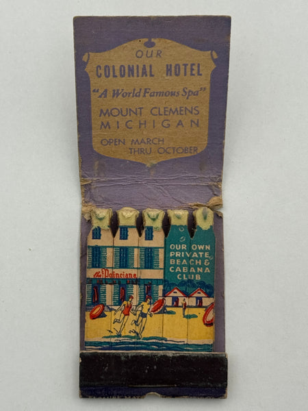 "The Poinciana" Vintage Feature Matchbook
