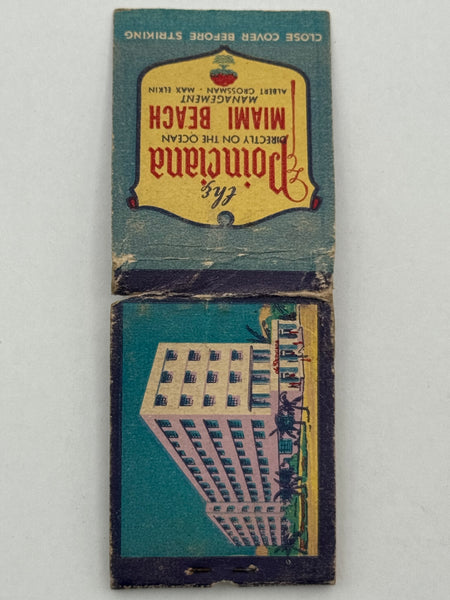 "The Poinciana" Vintage Feature Matchbook
