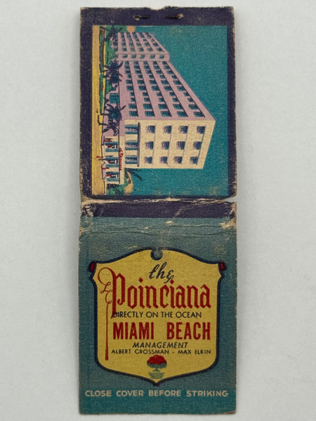 "The Poinciana" Vintage Feature Matchbook