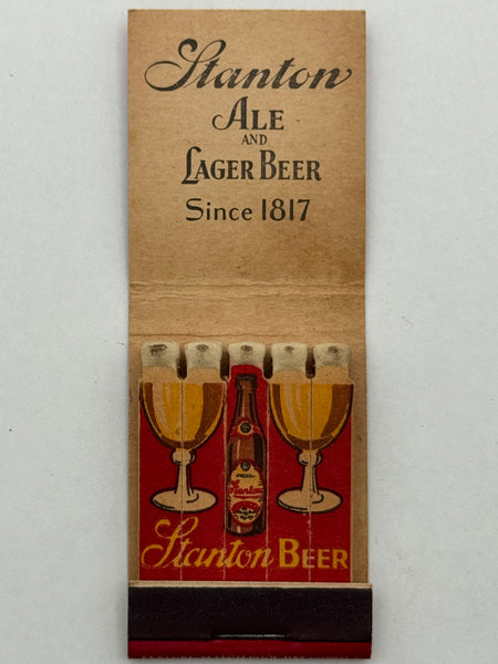 "Stanton Ale" Vintage Feature Matchbook