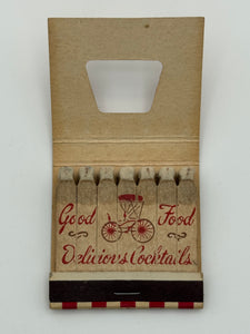 "Surf and Surrey" Chicago, IL Vintage Feature Matchbook with a Knot-Hole Cover!
