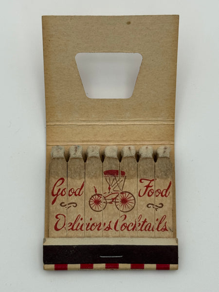 "Surf and Surrey" Chicago, IL Vintage Feature Matchbook with a Knot-Hole Cover!