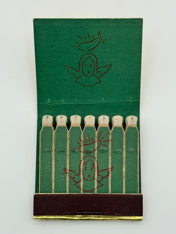 "Artist and Writers Club" Cleveland, OH Vintage Feature Matchbook