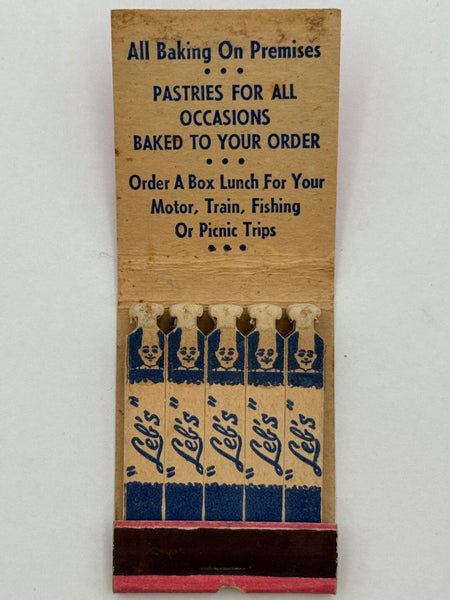 "Leb’s" Vintage Feature Matchbook