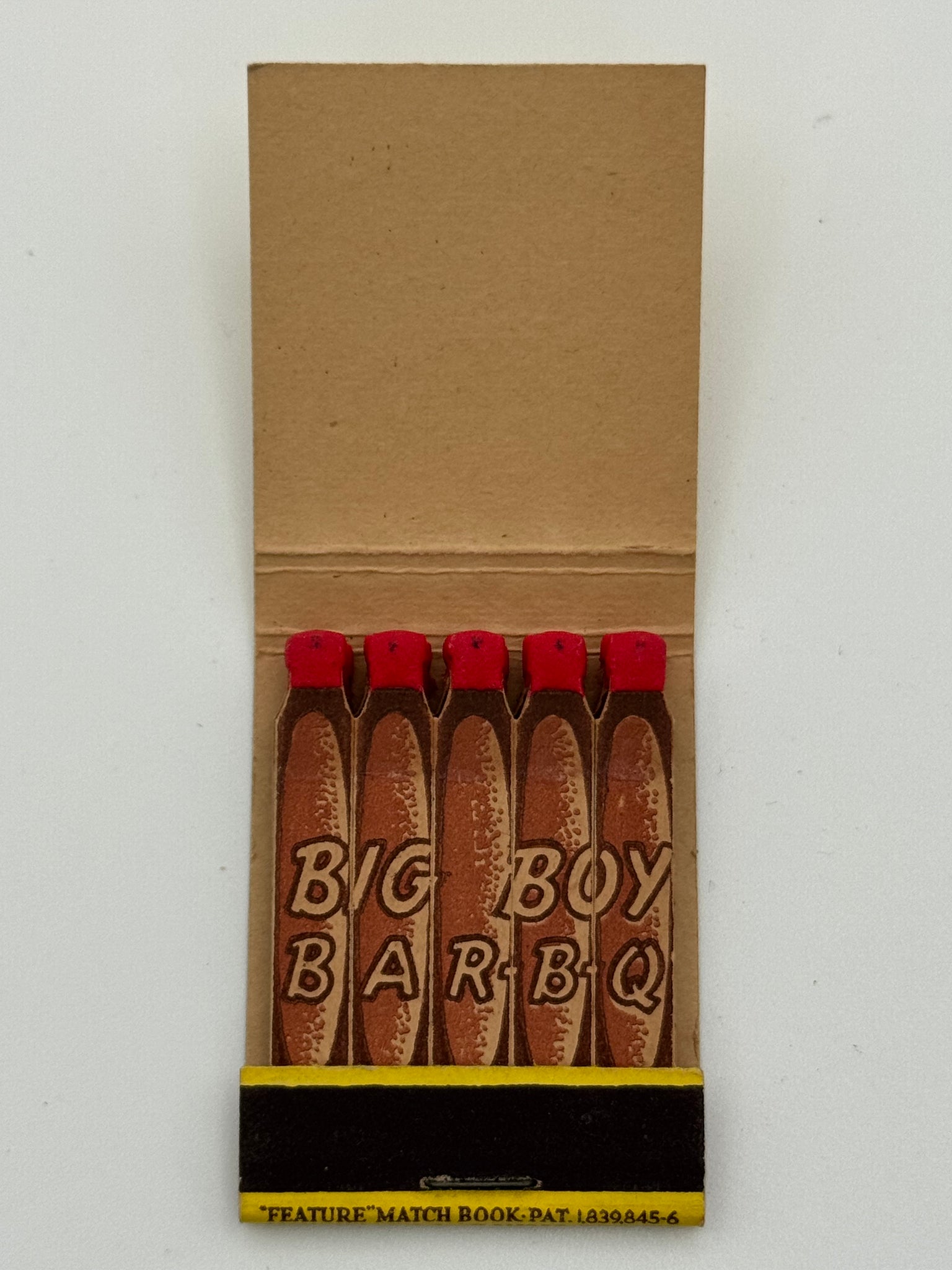 "Neuman’s " Vintage Feature Matchbook