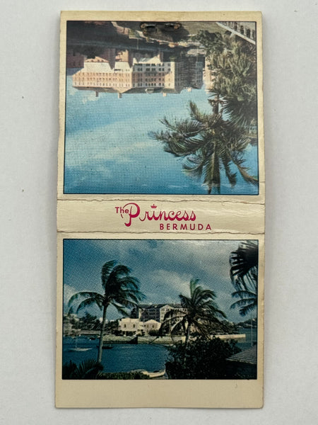 "The Princess Hotel" Bermuda Vintage Feature Matchbook