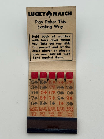 "Electrical Distributors Inc" Vintage Feature Matchbook