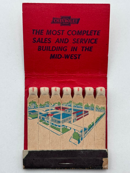 "Bill Kuhn Chevrolet" Vintage Feature Matchbook