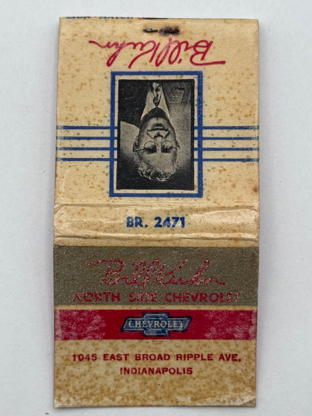 "Bill Kuhn Chevrolet" Vintage Feature Matchbook