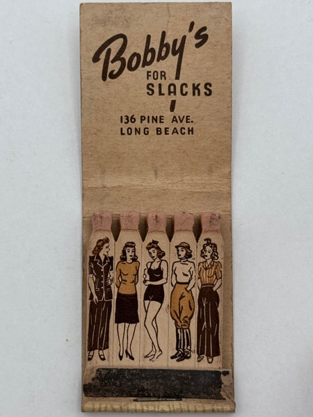 "Bobby’s" Vintage Feature Matchbook