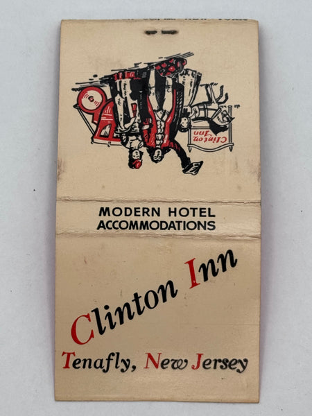 "Clinton Inn" Vintage Feature Matchbook