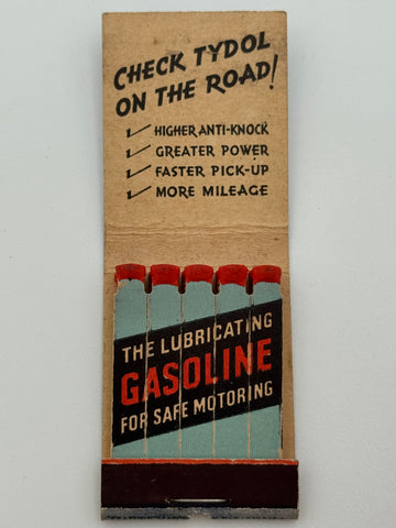 "White’s / Tydol Gasoline" Portland, ME Vintage Feature Matchbook