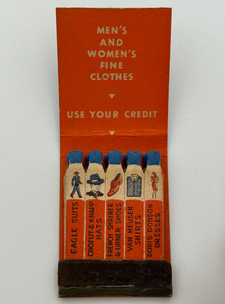 "The Model" Wichita, KS Vintage Feature Matchbook