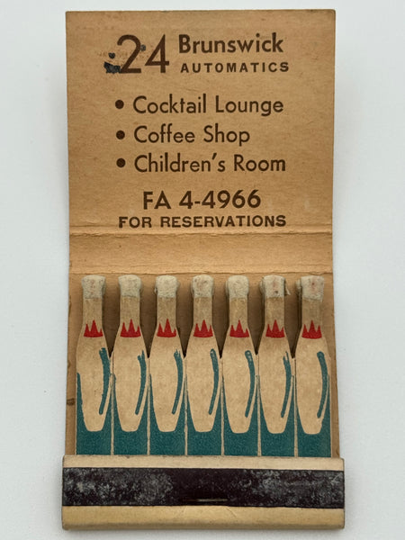 "Westchester Bowl" Bakersfield, CA Vintage Feature Matchbook