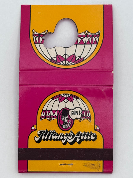 "Tiffany’s Attic" Kansas City, MO Vintage Feature Matchbook