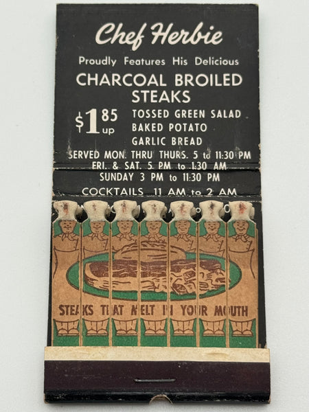 "Blarney Stone Restaurant" Vintage Feature Matchbook
