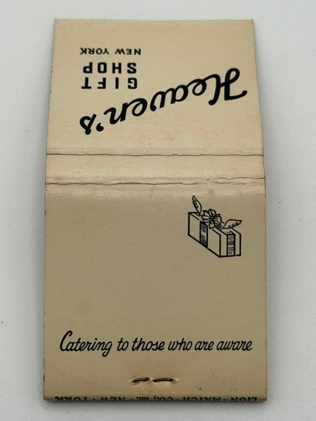 "Heaven’s Gift Shop" Vintage Feature Matchbook