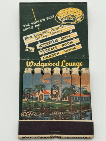 "Wedgwood Inn" Vintage Feature Matchbook