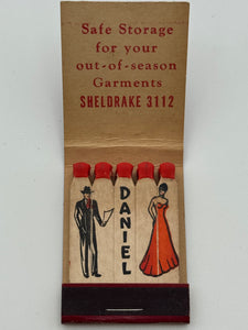 "Daniel + Co. Inc" Vintage Feature Matchbook