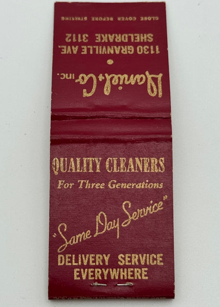 "Daniel + Co. Inc" Vintage Feature Matchbook