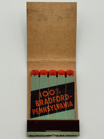 "Northern Automotive Supply Co." Saginaw, MI Vintage Feature Matchbook