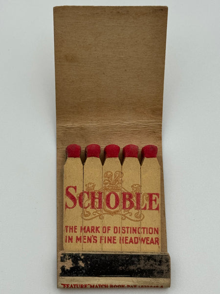 "Ratcliff & Swartz" Harrisburg, PA Vintage Feature Matchbook