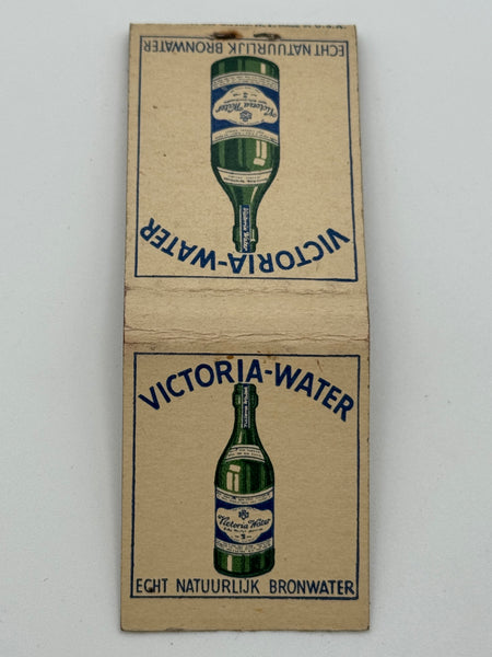 "Victoria Water" Vintage Feature Matchbook B