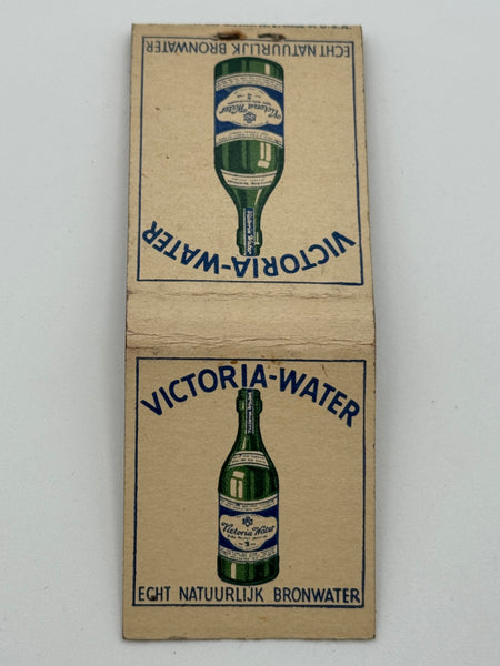 "Victoria Water" Vintage Feature Matchbook