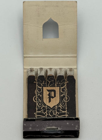 "Alpine Village Restaurant" Bowling Green, OH Vintage Feature Matchbook with a Knot-Hole Cover!
