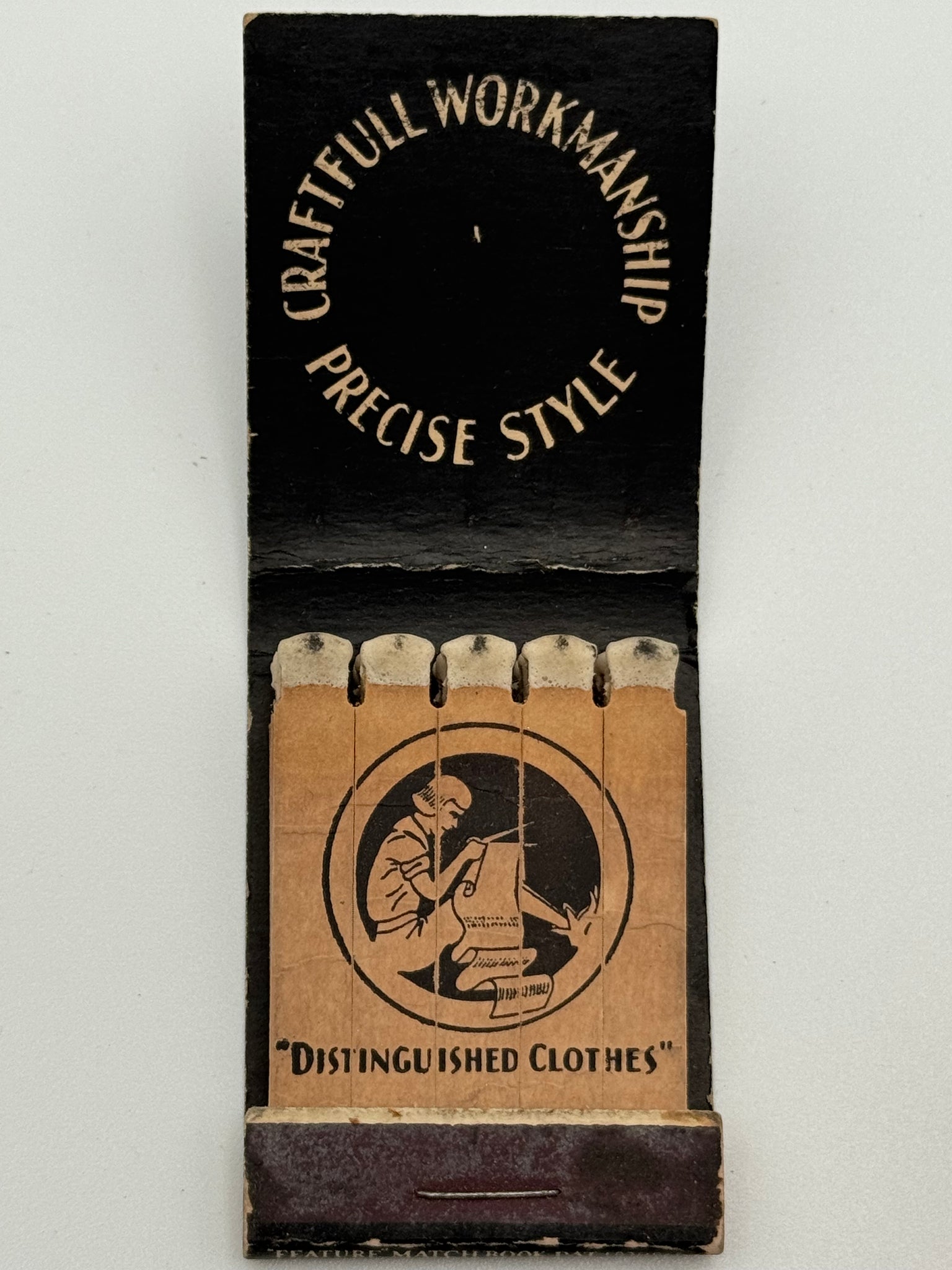"Marty Walker" Vintage Feature Matchbook
