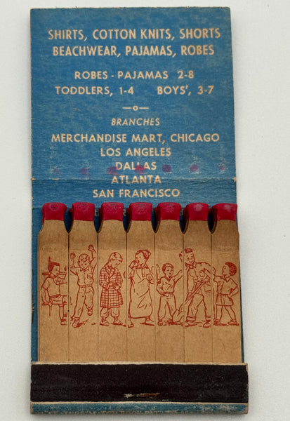 "Youngwear Inc." Vintage Feature Matchbook
