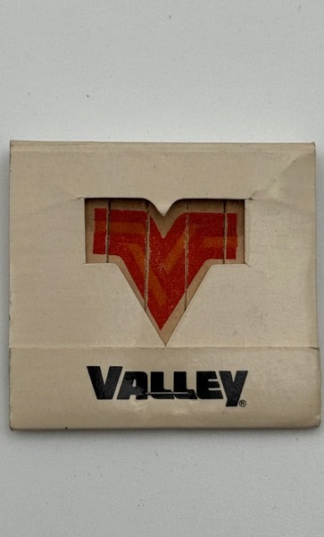 "Valley" Vintage Feature Matchbook with a Knot-Hole Cover!