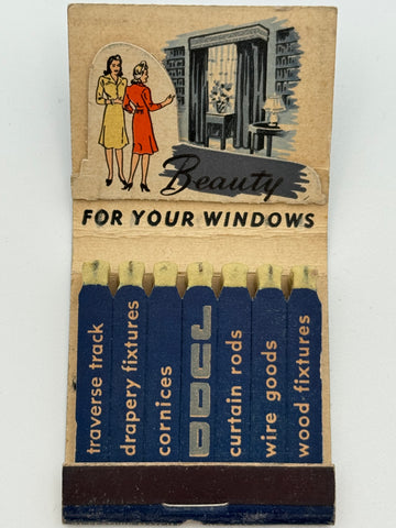 "Judd" Wallingford, CT Vintage Feature Matchbook with a Pop-Up Display!