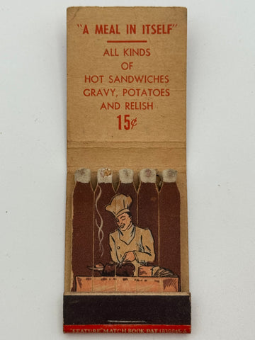 "Linden Bar and Grill" New York, NY Vintage Feature Matchbook
