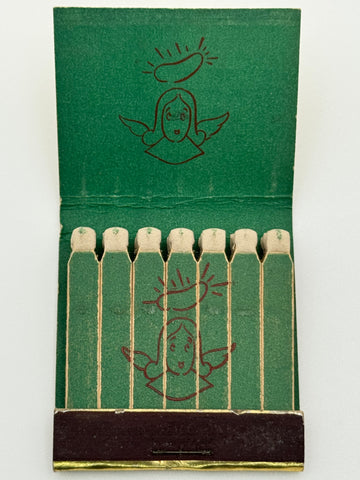"Artists and Writers Club" Cleveland.OH Vintage Feature Matchbook
