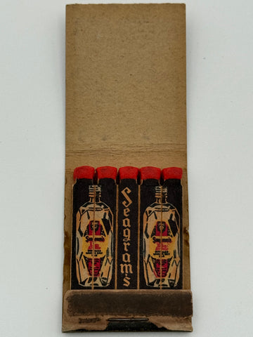 "Seagram’s London Dry Gin" Vintage Feature Matchbook