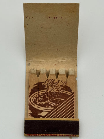 "City Cafe and Lounge" Monte Vista, CO  Vintage Feature Matchbook