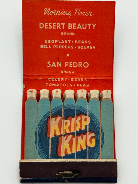 "Sonny Shalhoub" Los Angeles, CA Vintage Feature Matchbook
