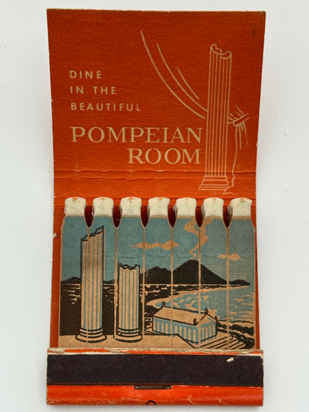 "Joe Petrelli’s / Pompeian Room" Culver City, CA Vintage Feature Matchbook