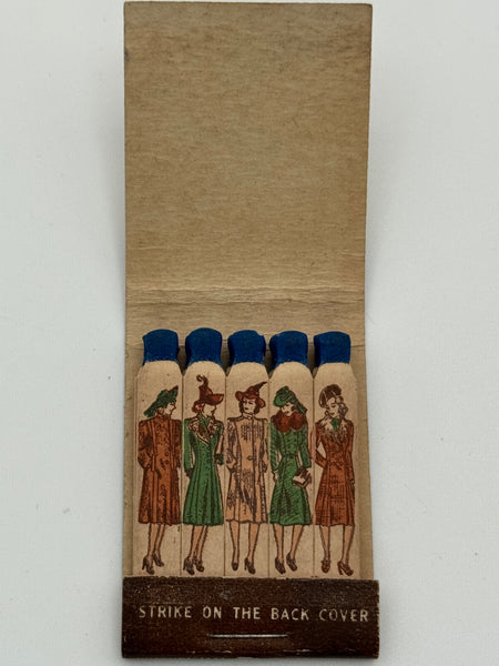 "The Style Shop / Printzess" Durant, MI Vintage Feature Matchbook