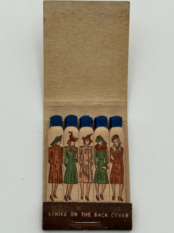 "The Style Shop / Printzess" Durant, MI Vintage Feature Matchbook