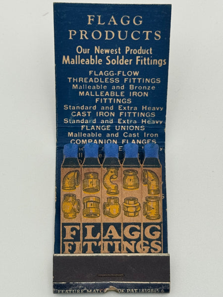 "Stanley G. Flagg & Co., Inc." Phila, PA Vintage Feature Matchbook